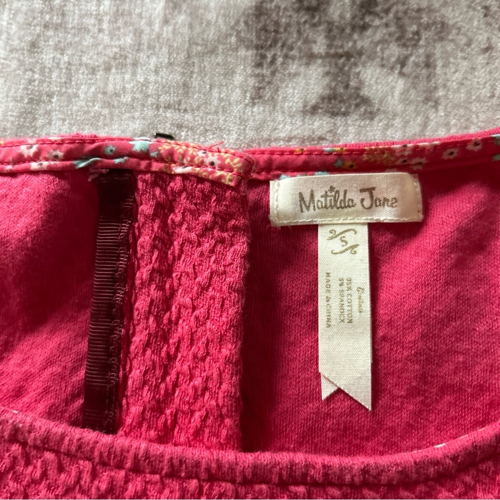 Matilda Jane Friends Forever Virginia A-Line Fit And Flare Textured Dress Size S - Picture 9 of 16